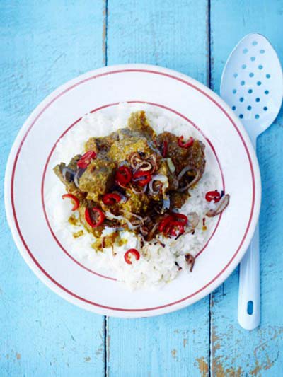 Malaysian beef curry