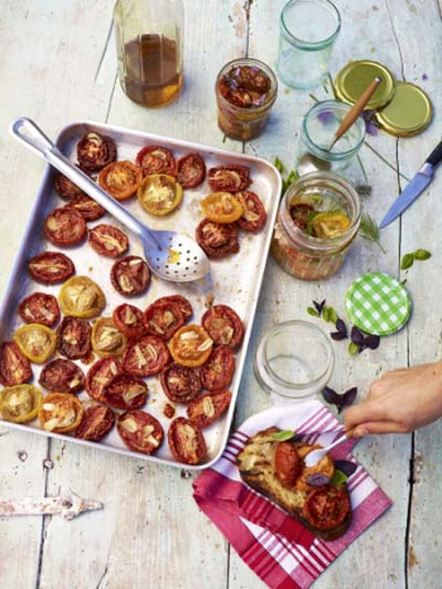 Wine-gummy tomatoes