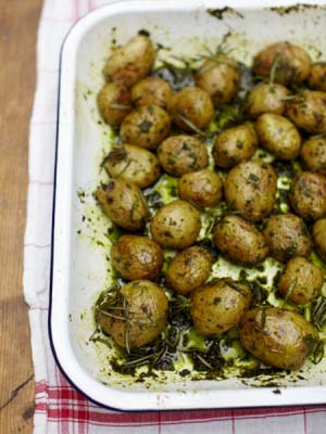 Jersey royals &amp; wild garlic