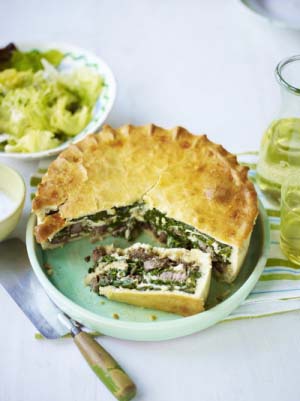 Lamb &amp; cheese pie